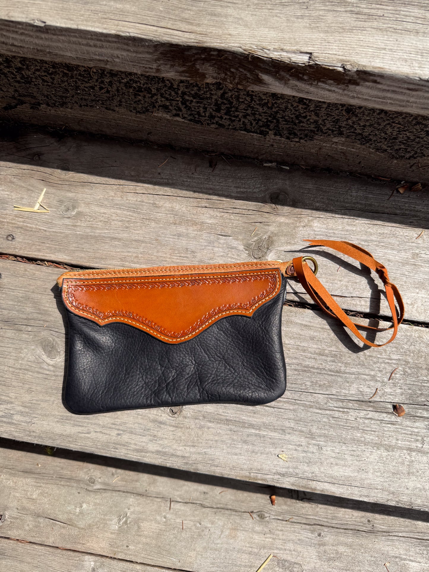 Sunflower Wristlet Purse