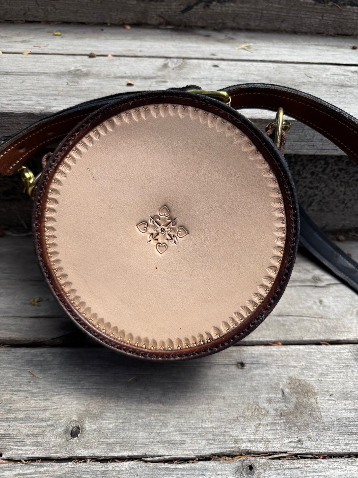 Monarch Round Purse