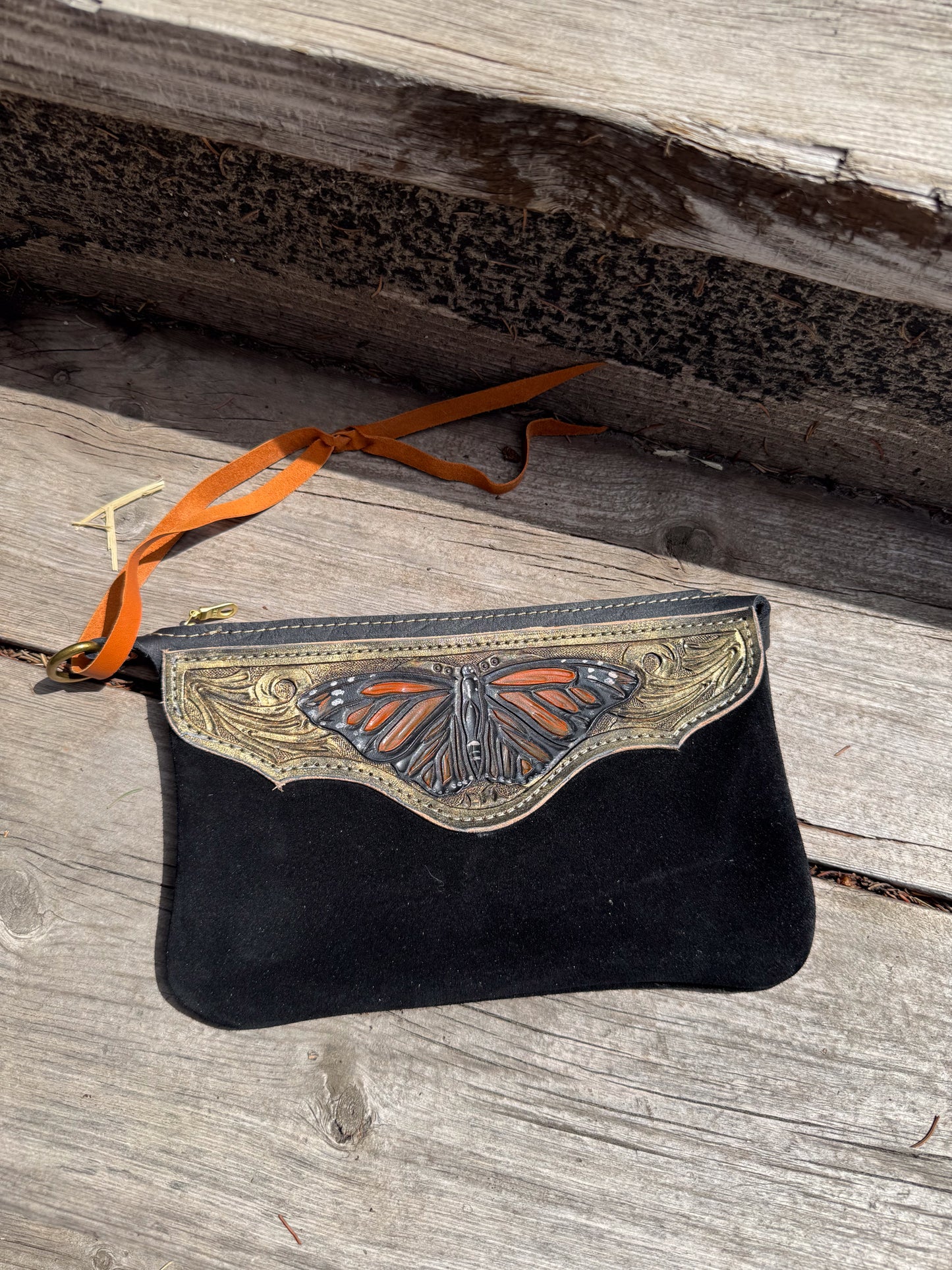 Monarch Wristlet Purse
